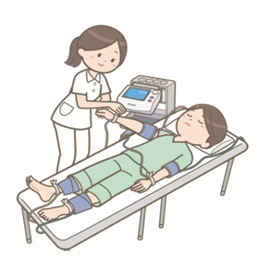 めぐみ内科・糖尿病内科　血圧脈波検査